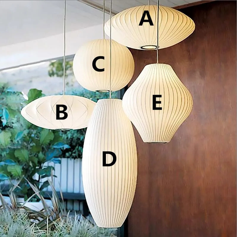 Japanese pendant light white design