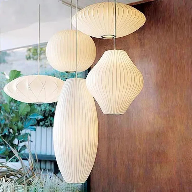 Japanese pendant light white design