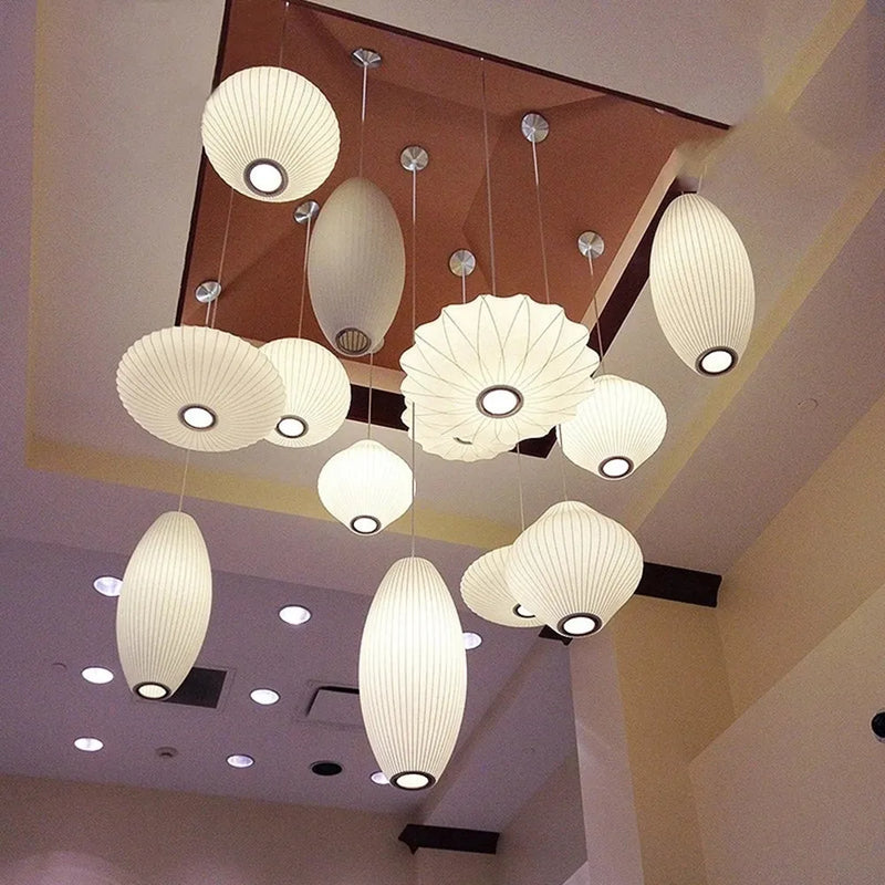 Japanese pendant light white design