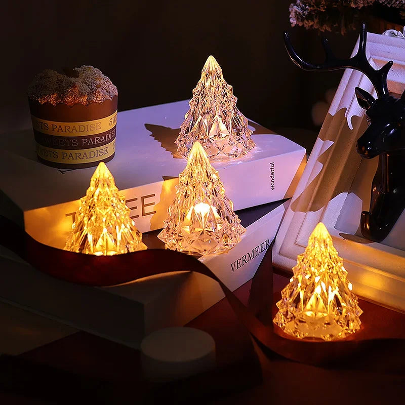 Mini Christmas Tree Shape LED Lights