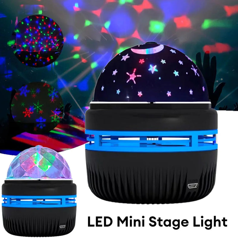 Colorful Starry Sky Projector Lamp Rotating