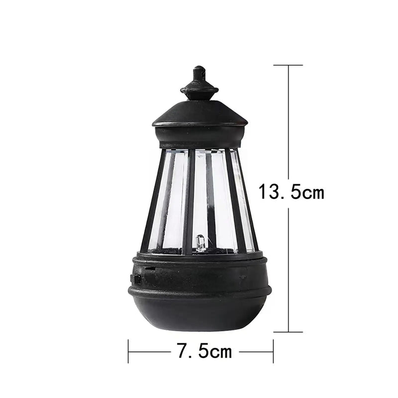 Retro Kerosene Lamp Solar Light Hanging Portable Ligh