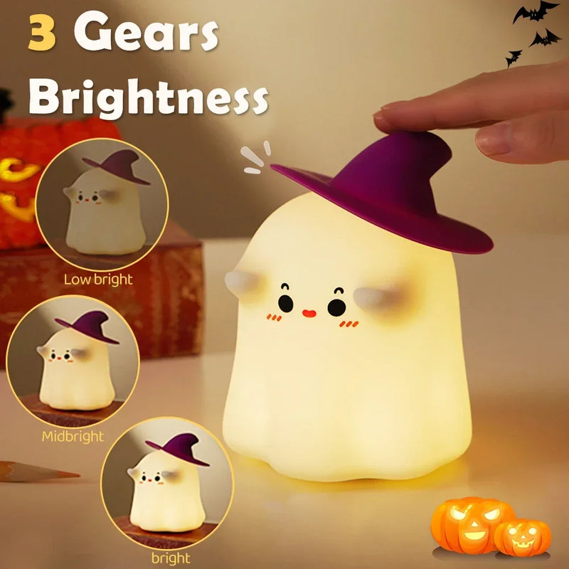 Funny Silicone Ghost Night Light