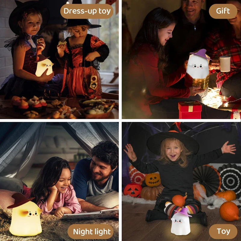 Funny Silicone Ghost Night Light