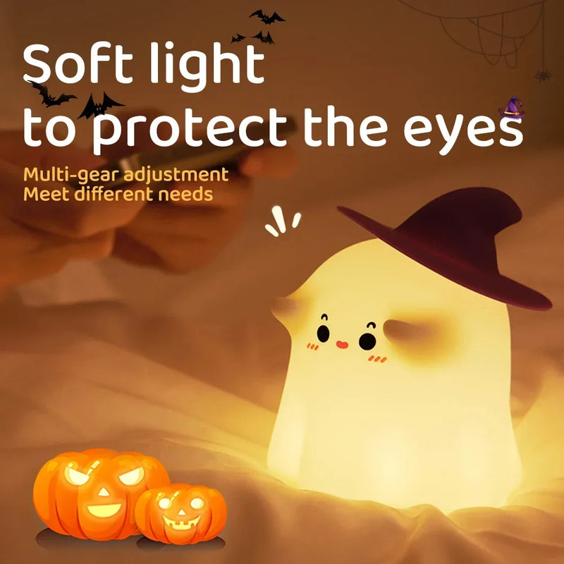 Funny Silicone Ghost Night Light