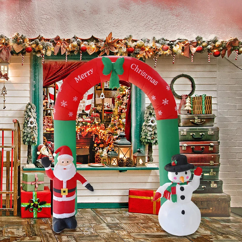 Christmas Decor Inflatables Archway