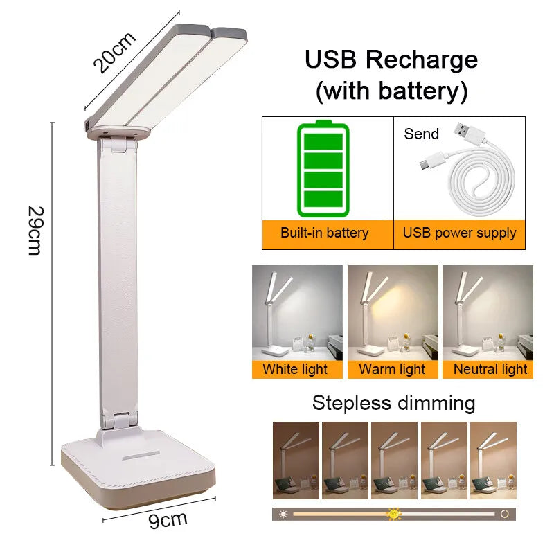 Foldable  Bedroom Desk Light