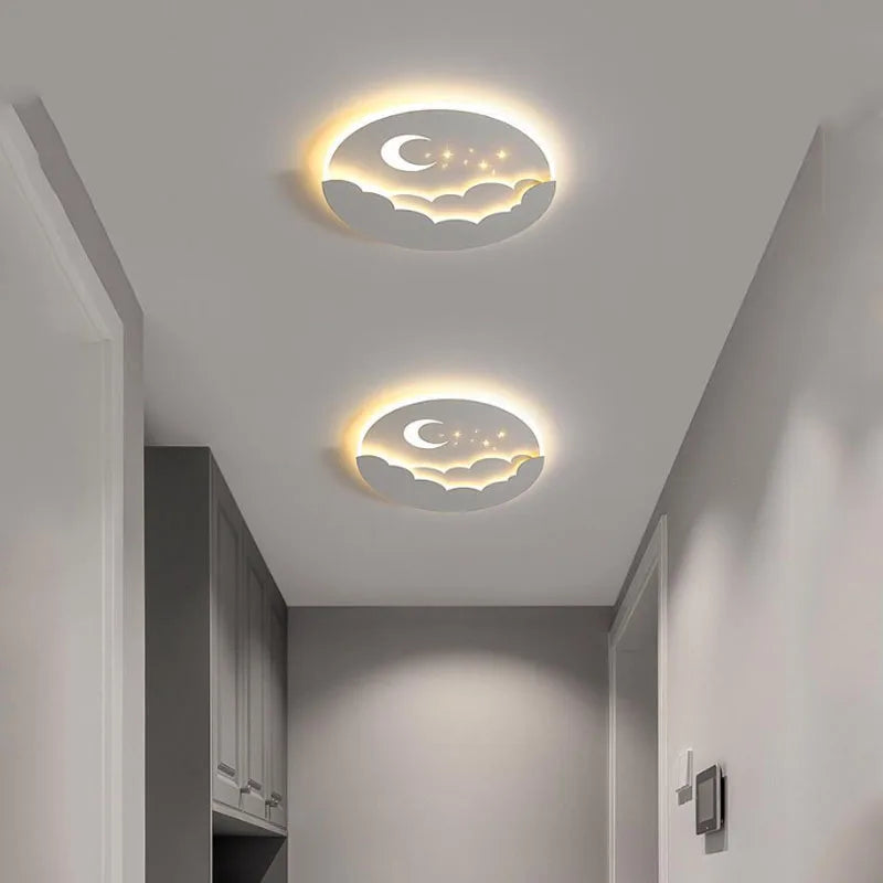 LED Cloud Stars Moon Wall Light